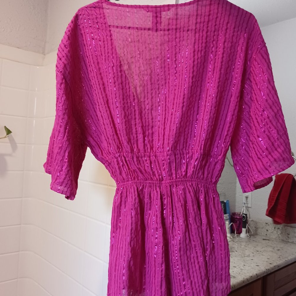 Pink Victorias Secret Romper for over swimsuit size S